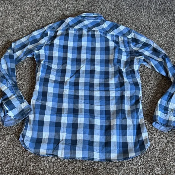 Levis Medium Multi Color Check Western Shirt - Picture 6 of 6